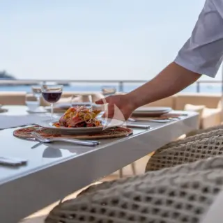 Bridge Deck Aft Dining