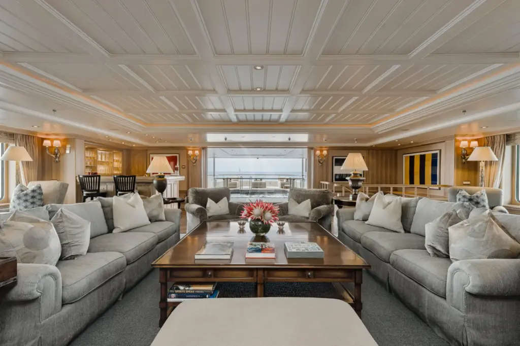 TATOOSH - Main Salon, before refit