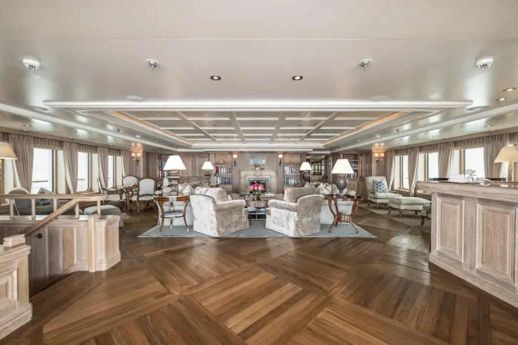 TATOOSH - Main Salon, before refit