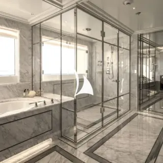 Owner's deck - His & Hers bathroom en suite