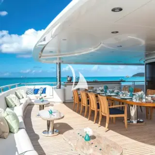Bridge deck dining