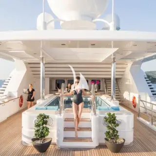Pool deck