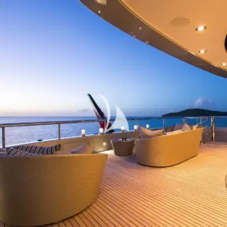 Bridge deck seating