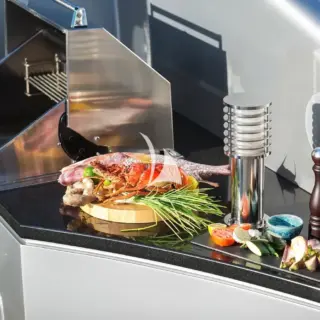 Sun deck bbq
