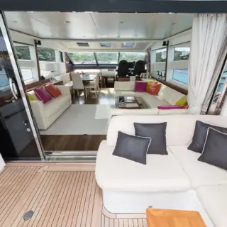 lounge from cockpit