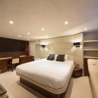 Master cabin with vanity and sofa