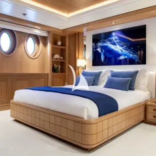 Double guest cabin
