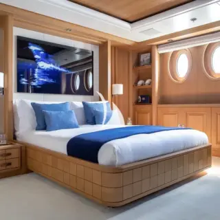 Double guest cabin