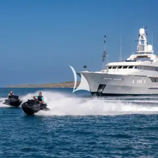 At anchor