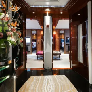 Lower deck lobby
