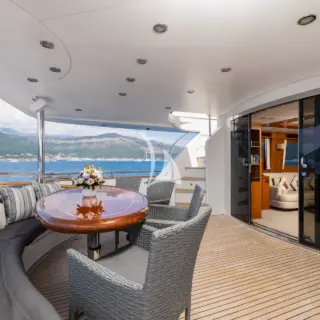 Aft deck