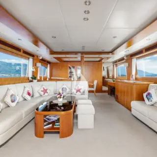 Salon view forward