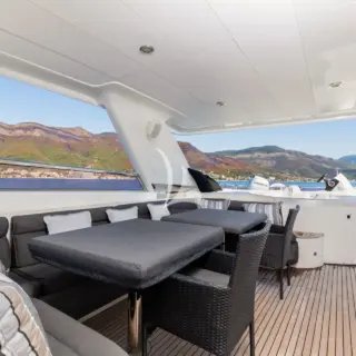 ANNABEL II - Sundeck dining