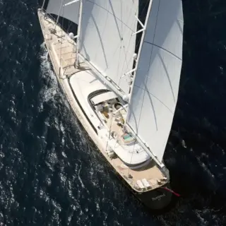 Under sail