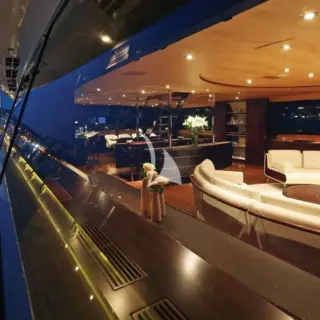 Main salon from exterior