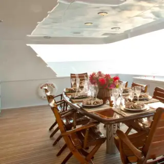 Aft deck
