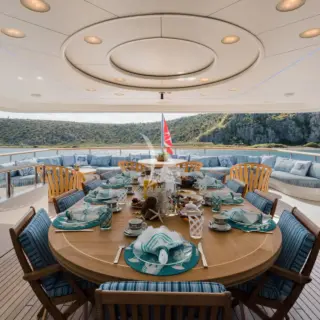 Upper aft deck