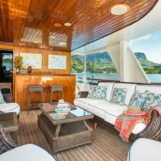AFT DECK LOUNGING