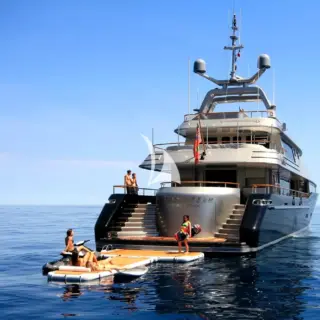 At anchor