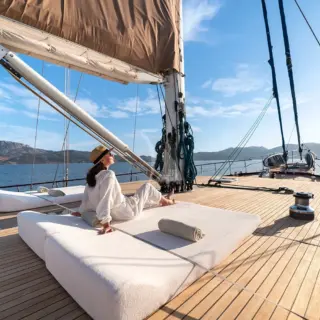 Sunbathing Area and Forward Deck
