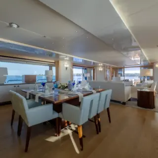 Main deck dining area