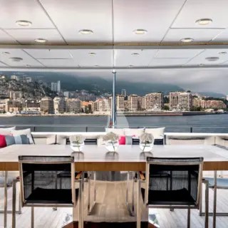 Aft deck