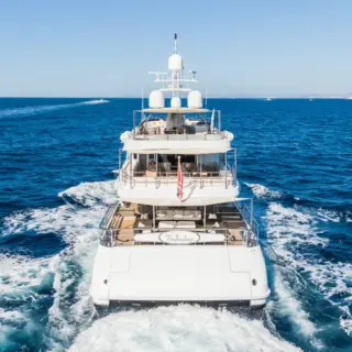 Aft view