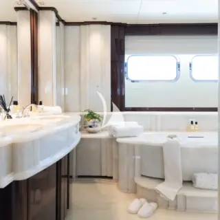 VIP cabin ensuite with ensuite bath - lower deck