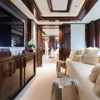 Master suite lounge - main deck