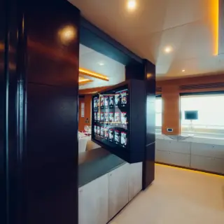 Saloon and dining room TV