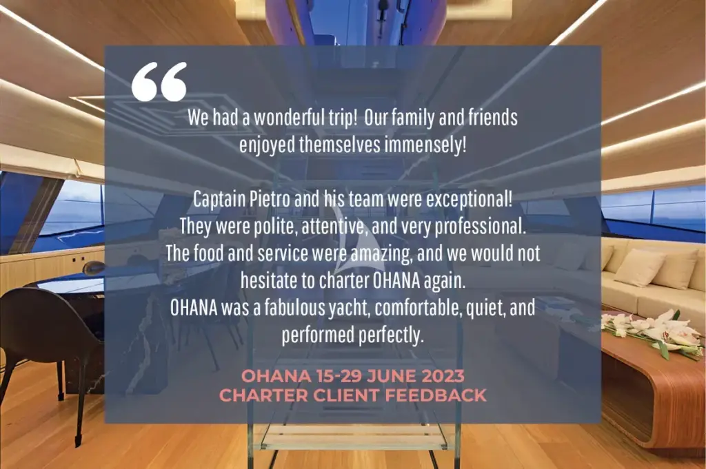 OHANA - Charter Client Feedback 
