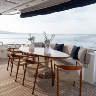 Aft deck