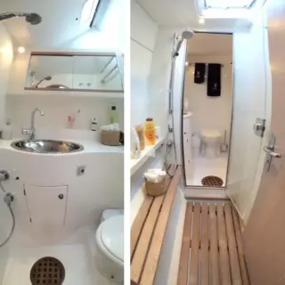 Master cabin toilet