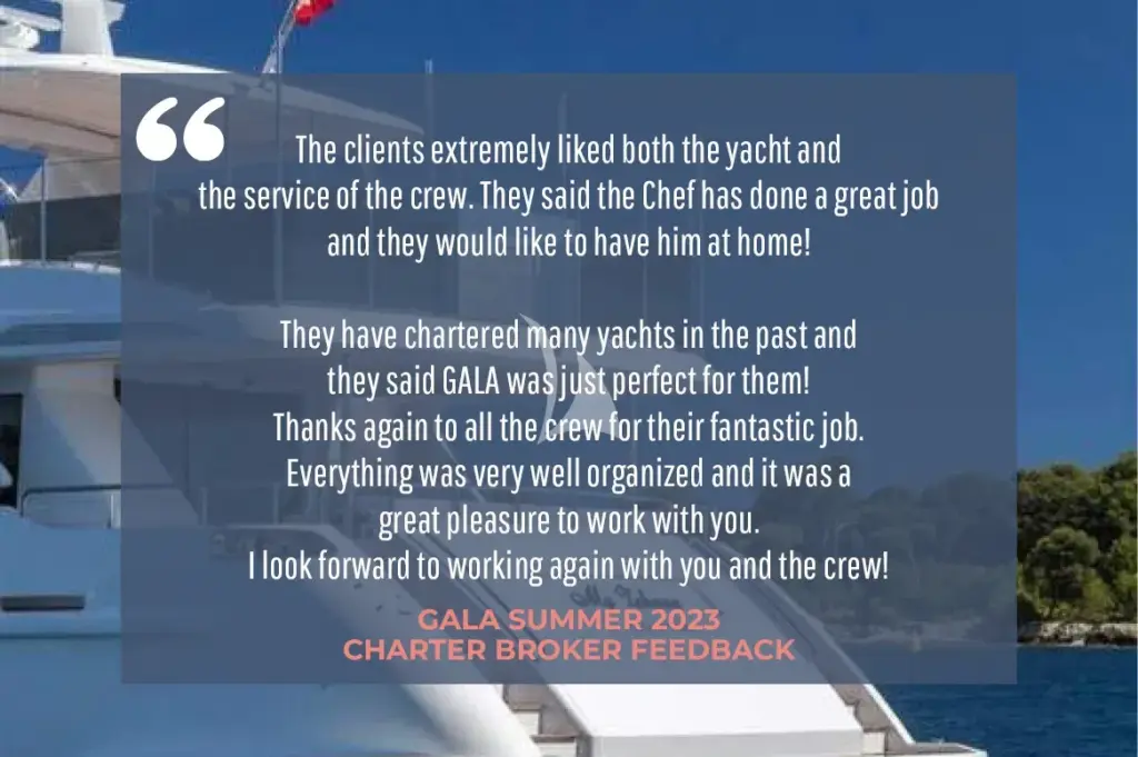 GALA - Charter Broker Feedback