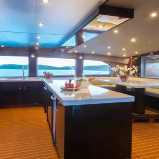 Galley and Country Kitchen