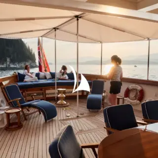 MALAHNE - Main deck aft