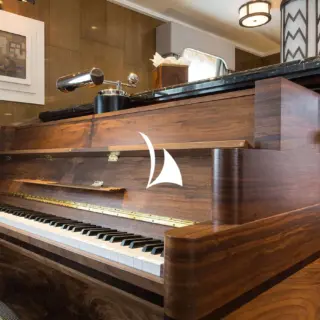 Main salon piano