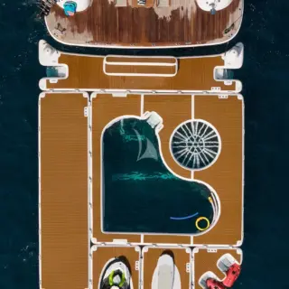 Floating Beach Set Up