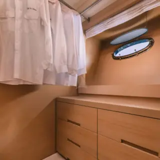 THIS IS MINE - VIP cabin walk-in closet
