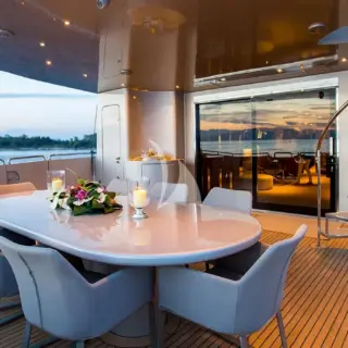 Aft deck