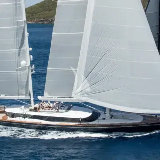 Cruising under sail