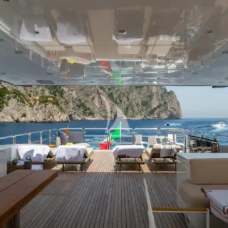 Upper deck further view