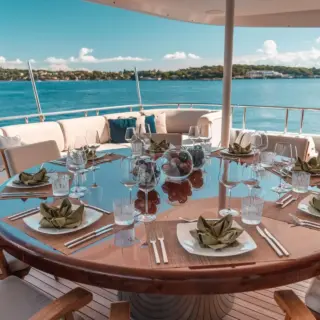 Bridge aft deck
