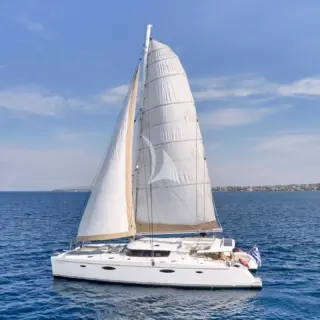 World's End under sail