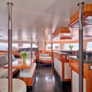 Saloon area