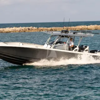 39’ Nortech tender with triple 350s