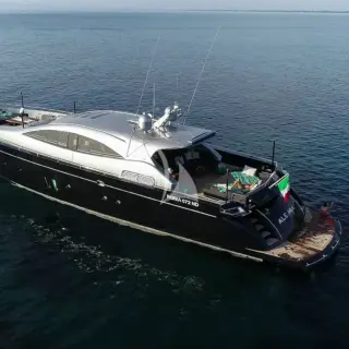 ALEMIA at anchor