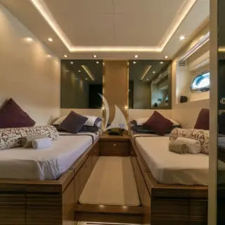 Standard twin stateroom