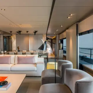 Main deck - Saloon with panoramic views