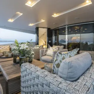 Main deck - aft lounge seating